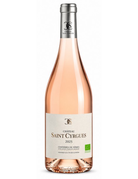Chateau Saint cyrgues rosé  AOP Costières de Nîmes