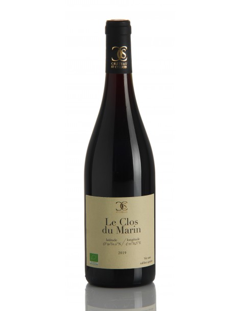 Clos du marin rouge sans sulfite AOP Costières de Nîmes 2022