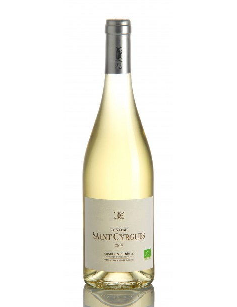 Chateau Saint cyrgues blanc AOP Costières de Nîmes 2022